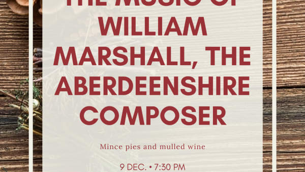 The music of William Marshall, the Aberdeenshire composer